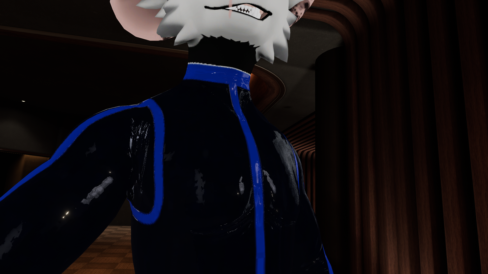 Fluffagen Latex Catsuit w/ Audiolink