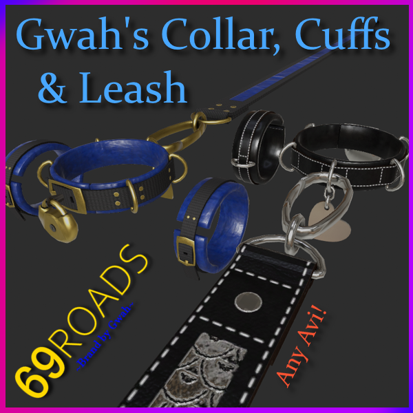 Collar Cuffs & Leash - Universal