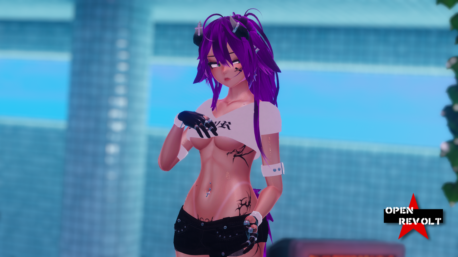 *NEW* "WTVR [VRChat PCVR Avatar] [Face Tracking][SPS][PCS][MMD][Optimized included]