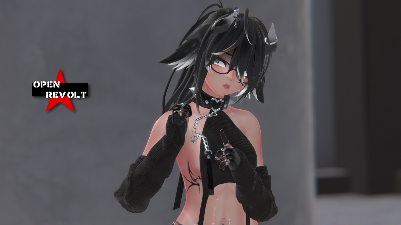 *NEW* "WTVR [VRChat PCVR Avatar] [Face Tracking][SPS][PCS][MMD][Optimized included]