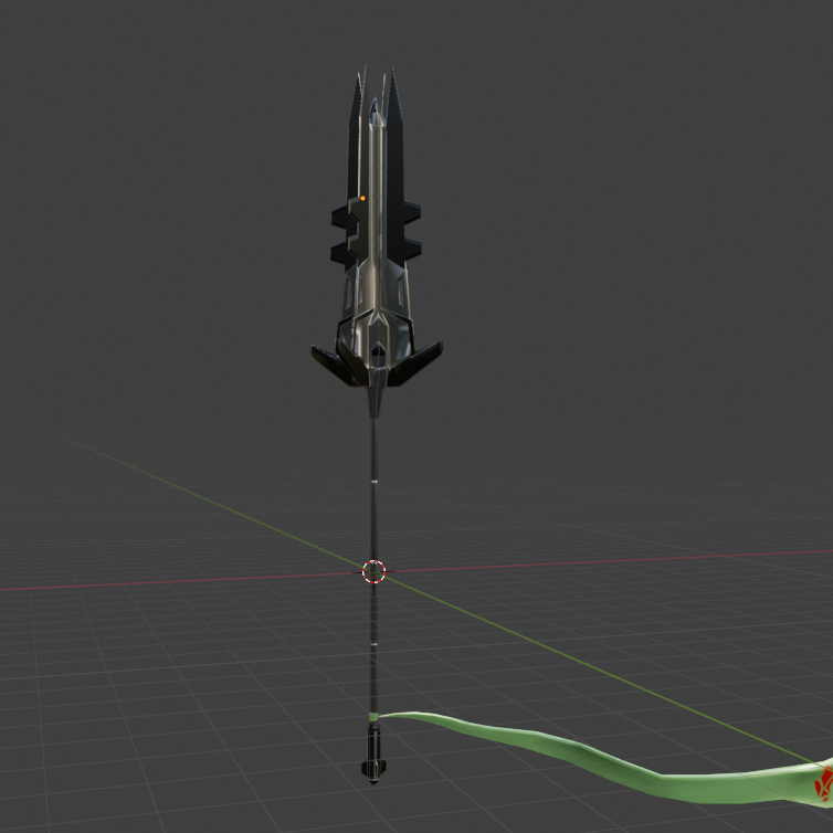 Gundam Inspired Spear