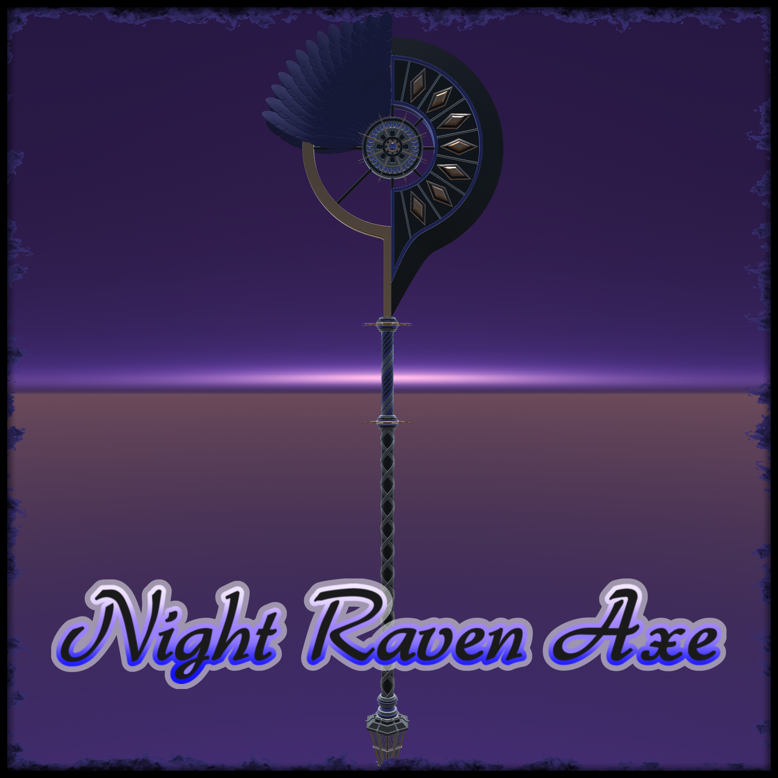Night Raven Axe