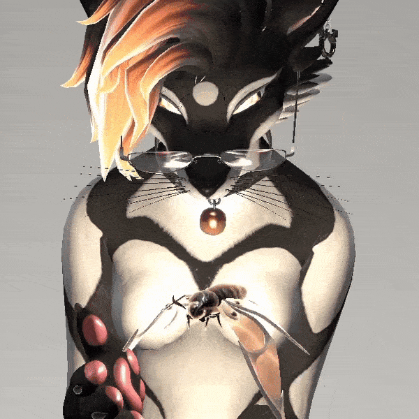 [VRCHAT] [PC+QUEST] Celestial Deathmoth Follower🦋