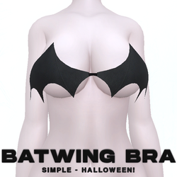  VRCHAT Batwing Top HALLOWEEN!