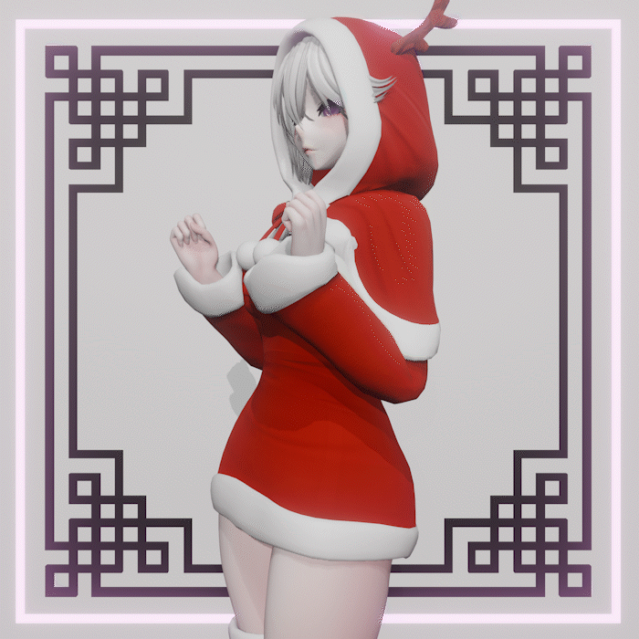 Cute Christmas Outfit for VrBase(Egirl)
