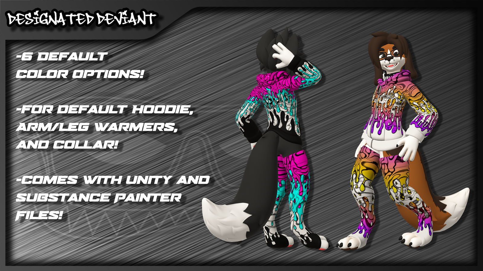 ScoutArtz Pupper 1.1 DD Accessories Drip Textures