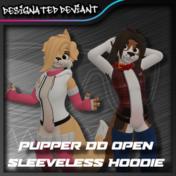ScoutArtz Pupper 1.1 DD Open Sleeveless Hoodie