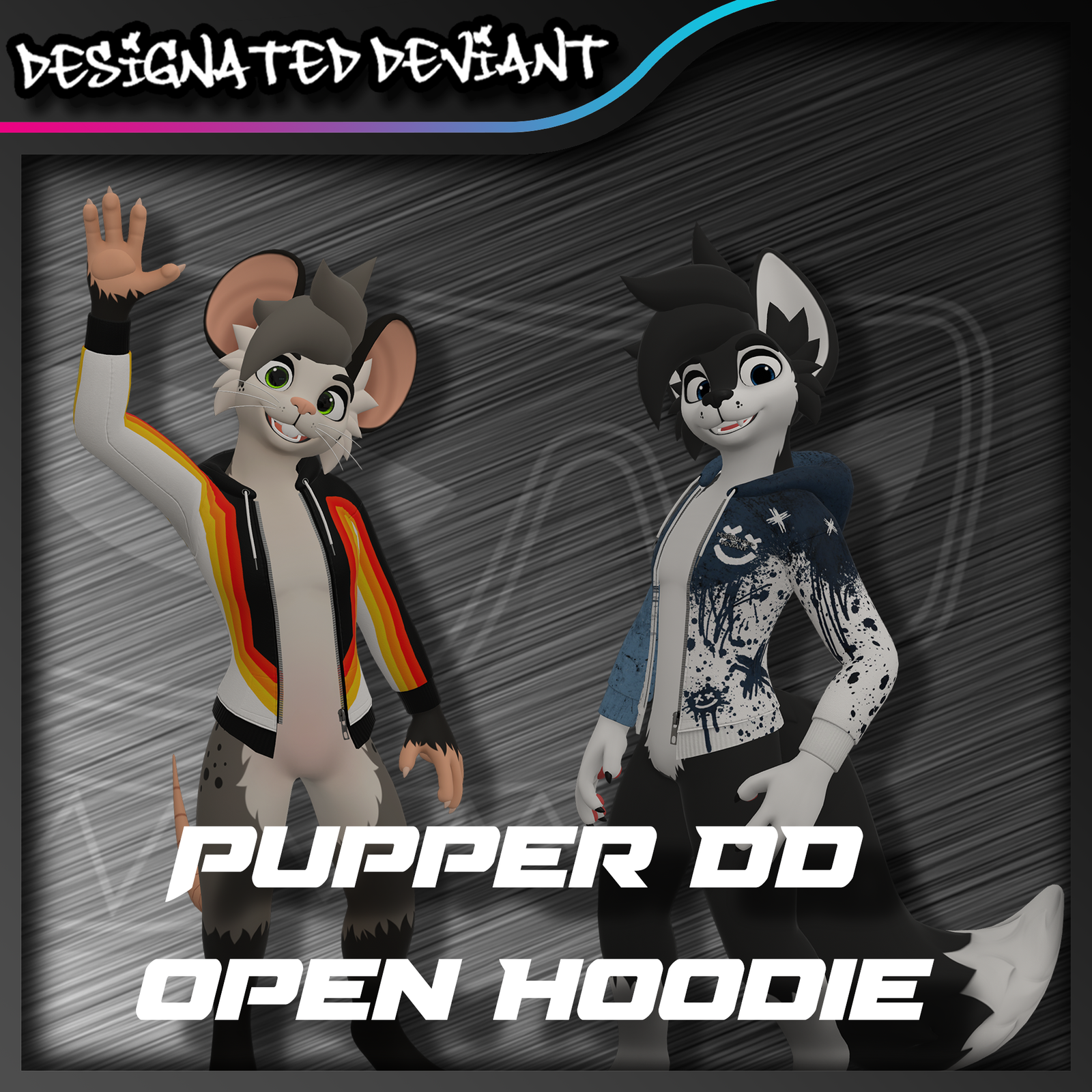ScoutArtz Pupper 1.1 DD Open Hoodie