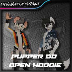 ScoutArtz Pupper 1.1 DD Open Hoodie