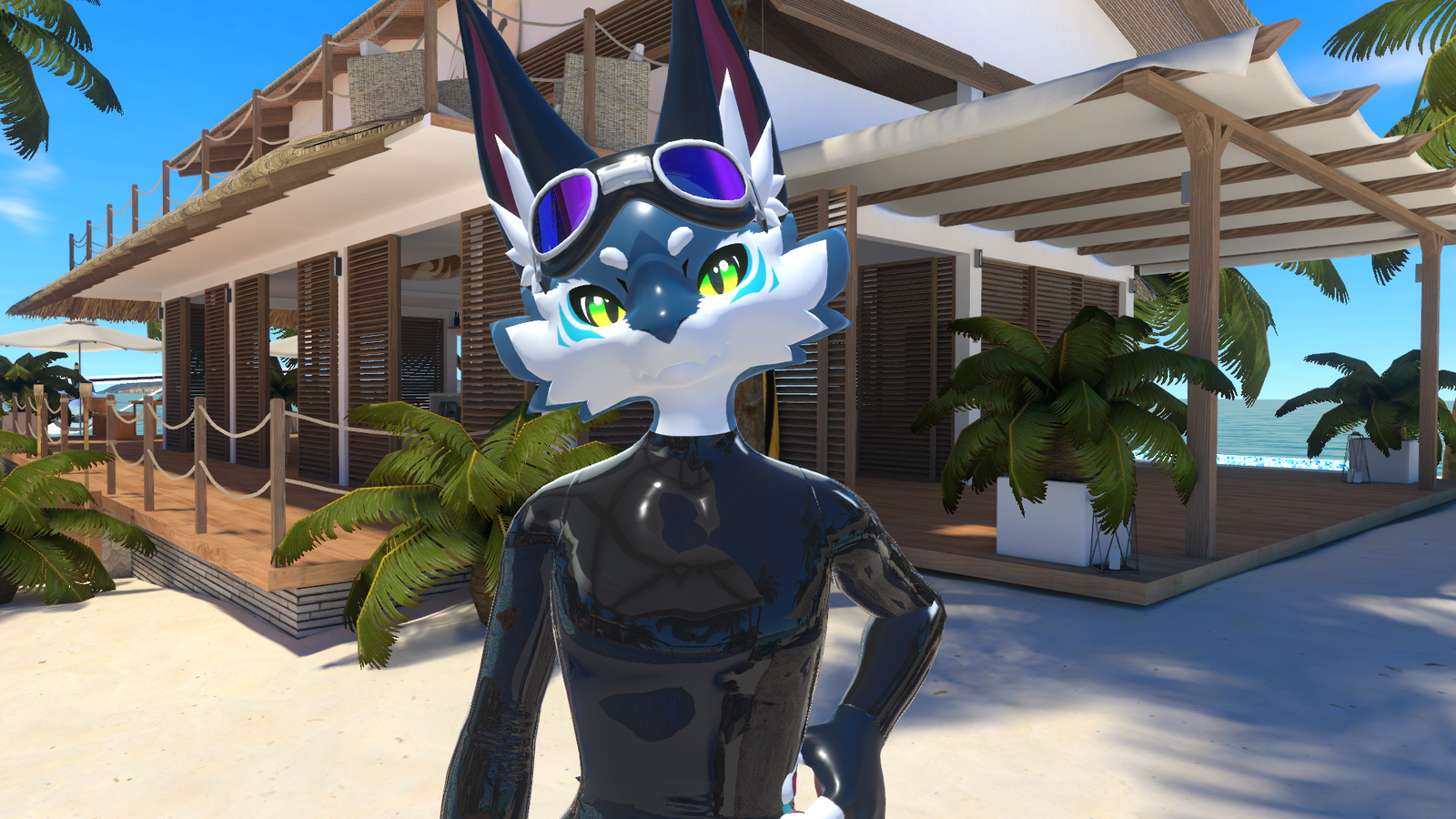 Novabeast Latex Suit