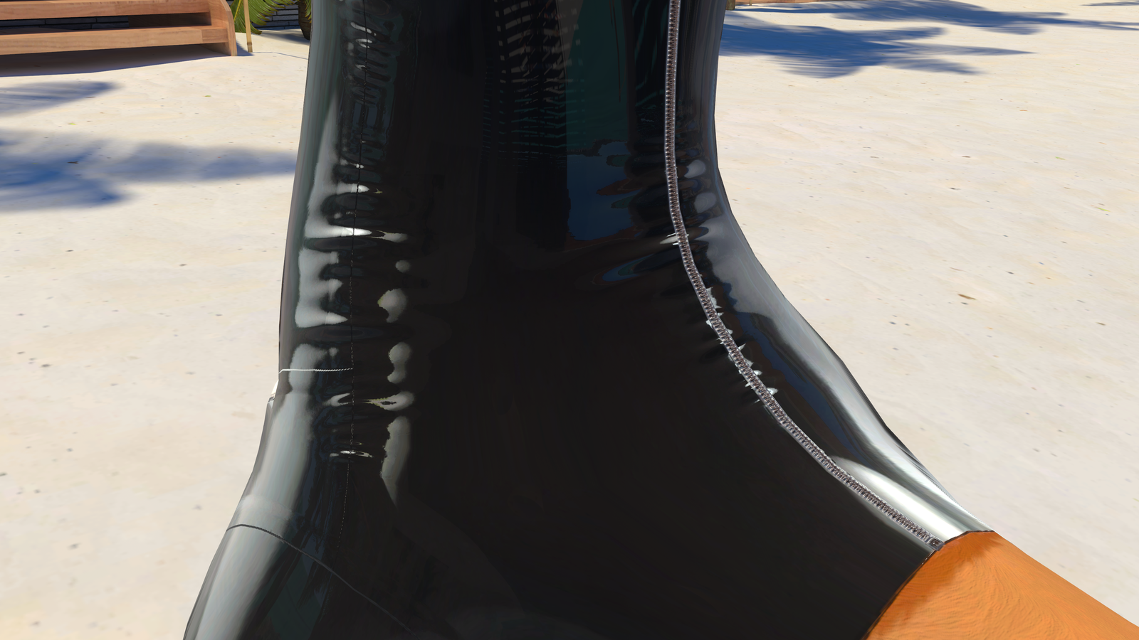 Tropical Kangaroo Latex Suit