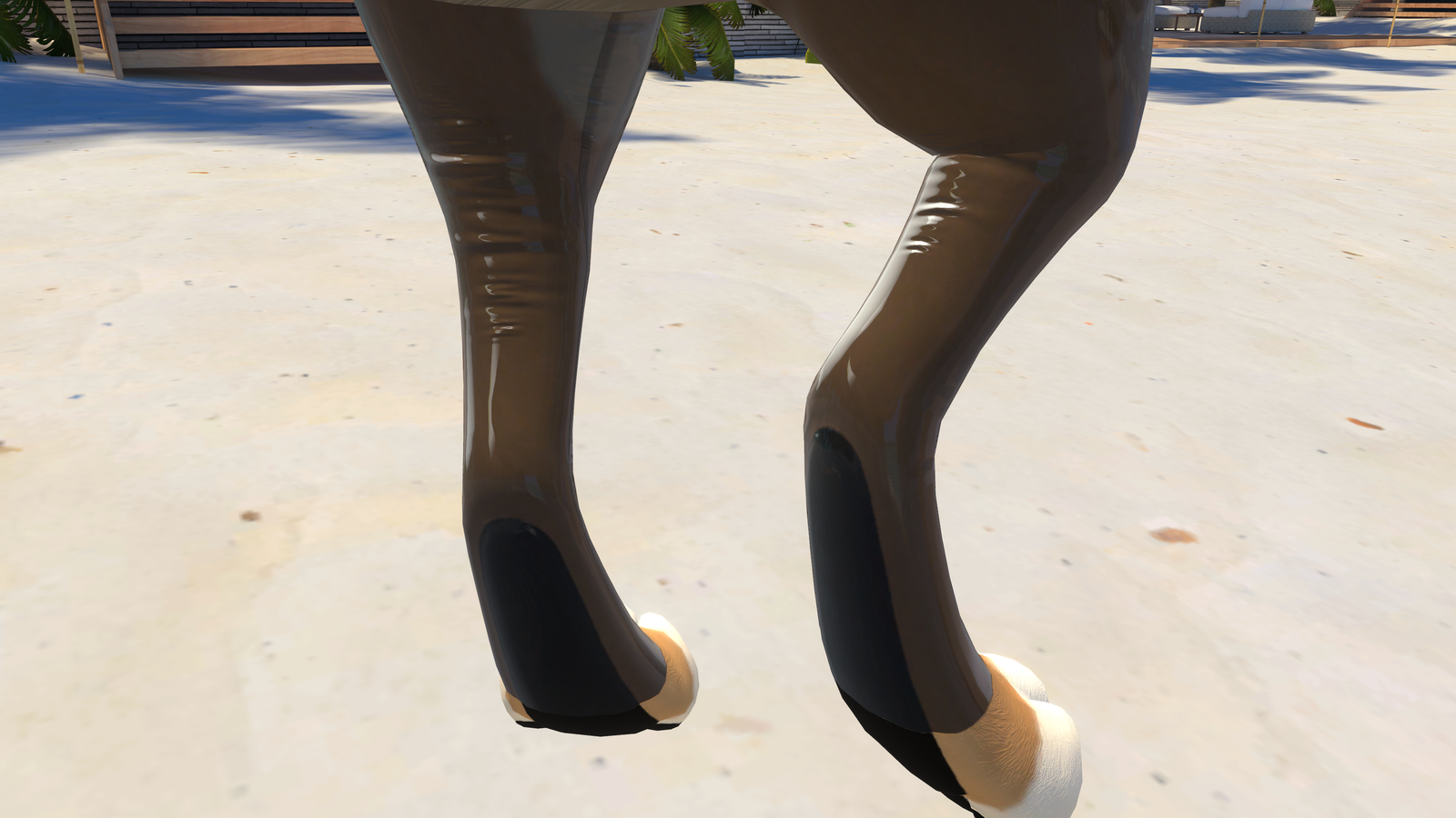 Tropical Kangaroo Latex Suit