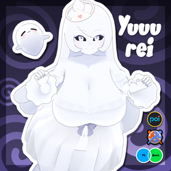 Yuuu-rei Chan The Ghost Girl - VRChat Avatar