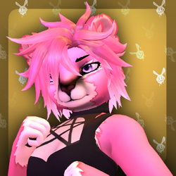 Angel // The Punk Panther // Cat Feline Cougar Avatar for VRChat