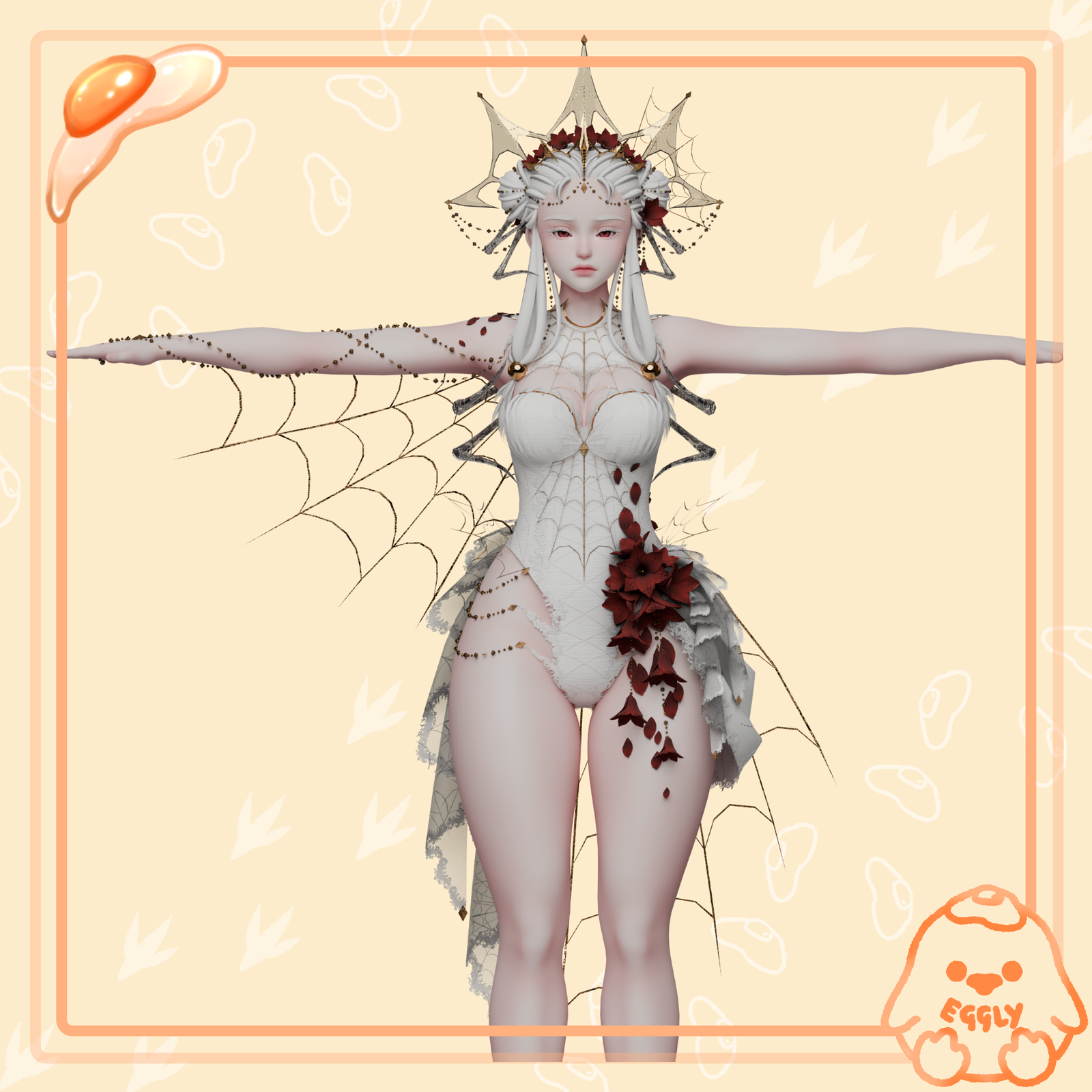 Celin: Spider Collab Outfit