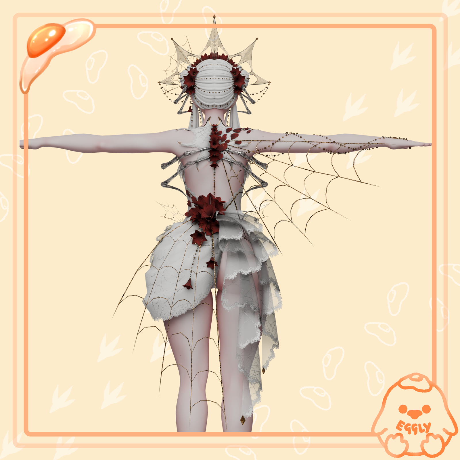 Celin: Spider Collab Outfit
