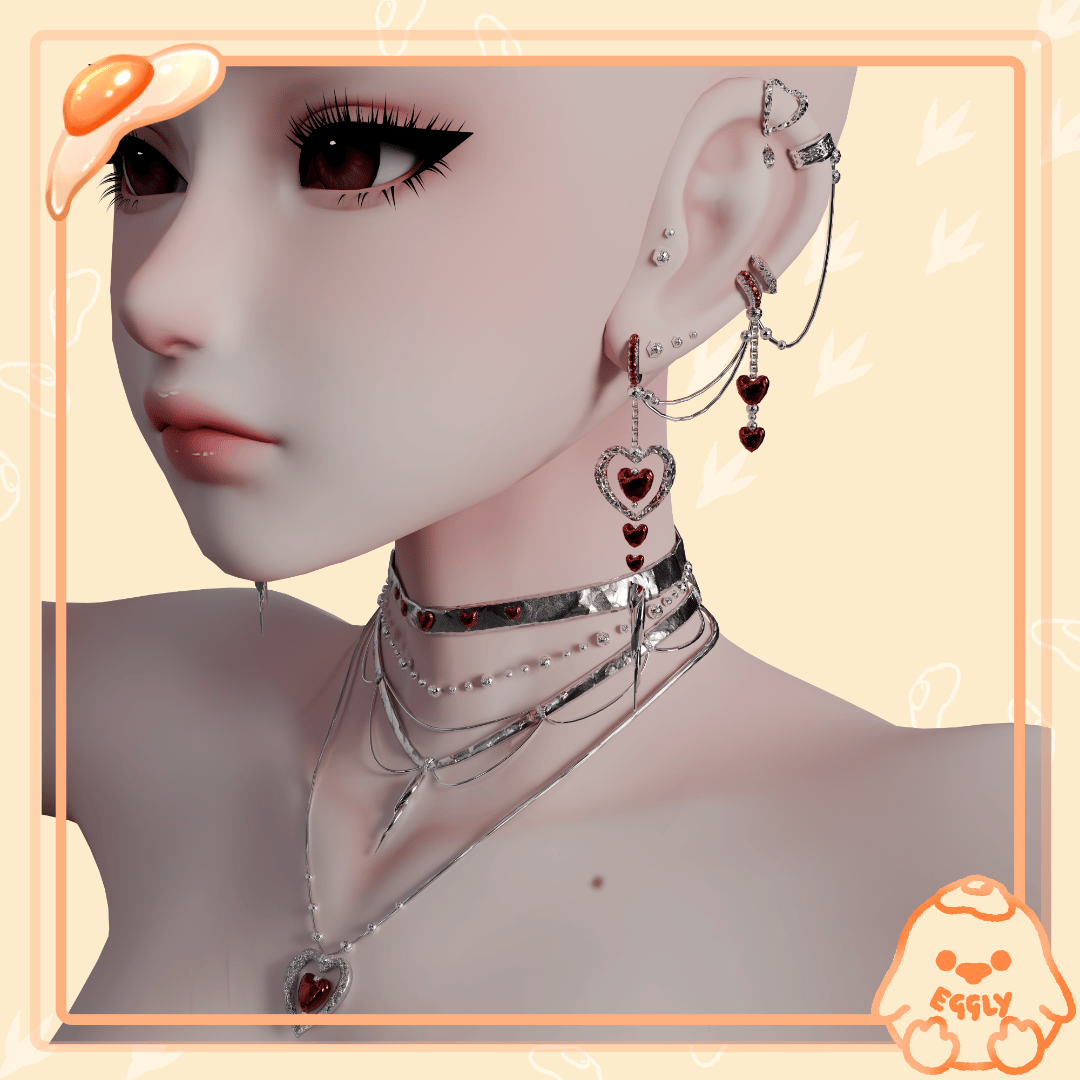 Velvet: Heart Jewelry