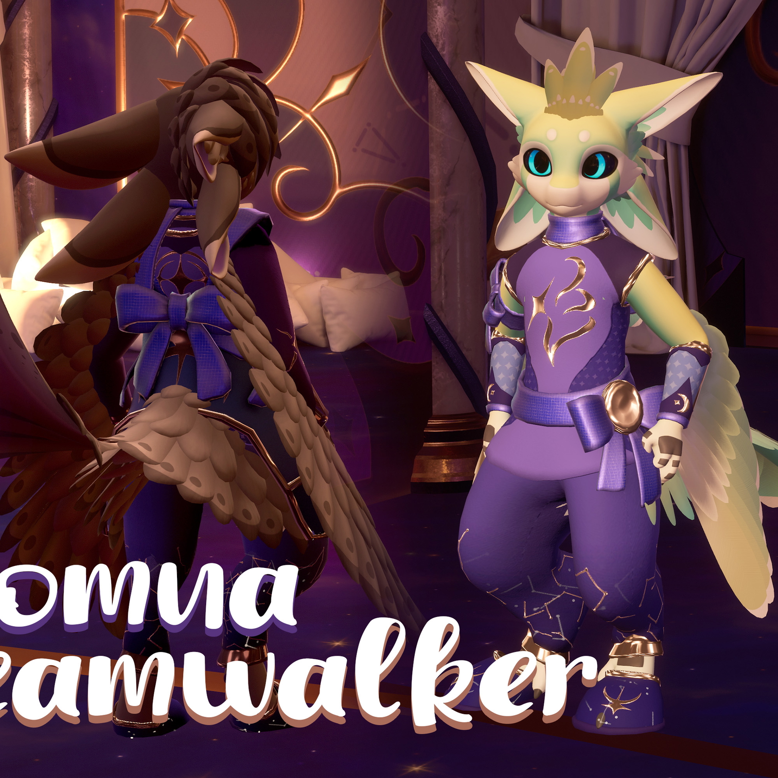 (4 Models) | Furality Somna Dreamwalker Collection 