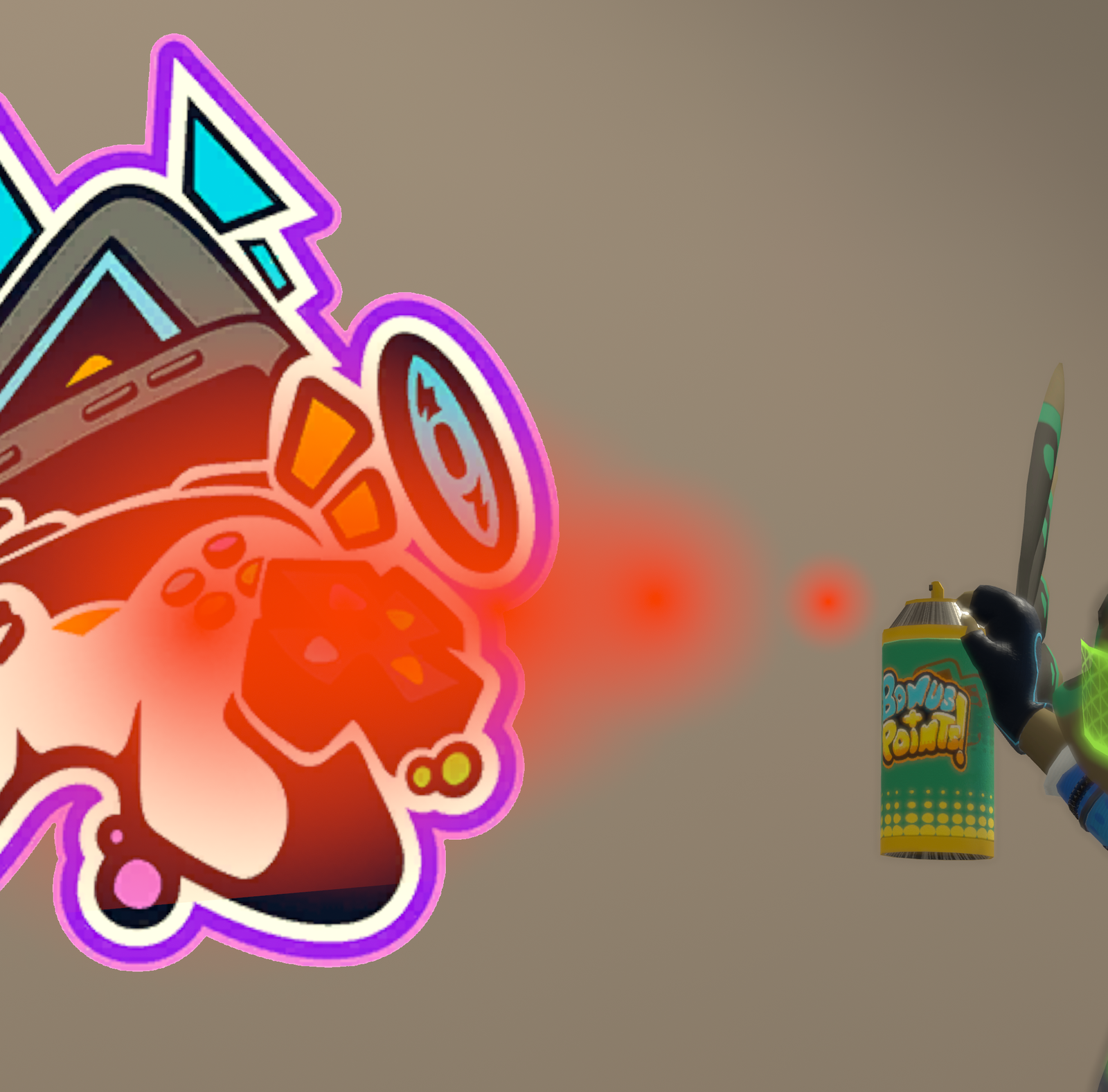 Free | Ultra Spray Can & Decal System