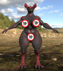 Alpha Deathclaw (TEXTURE ONLY)