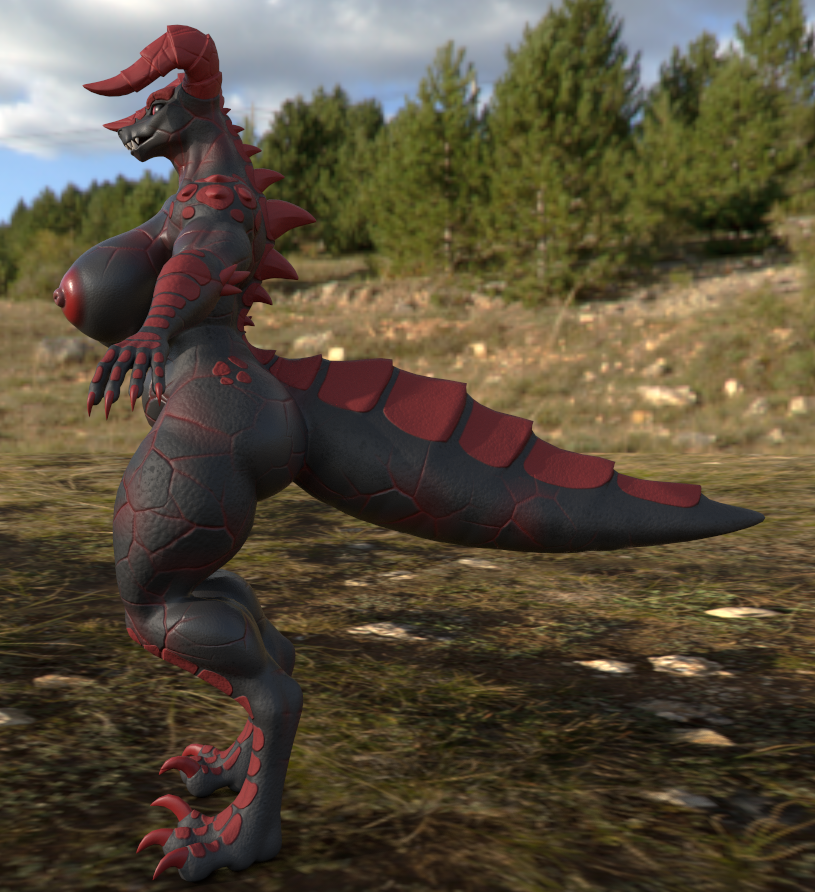 Alpha Deathclaw (TEXTURE ONLY)