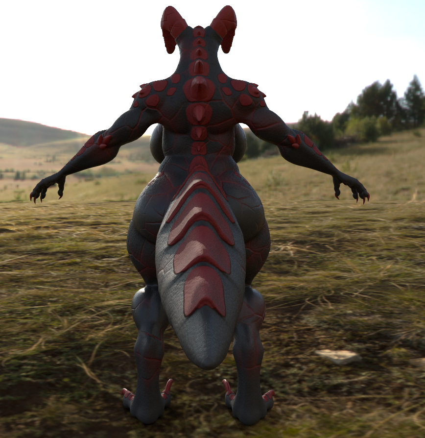 Alpha Deathclaw (TEXTURE ONLY)