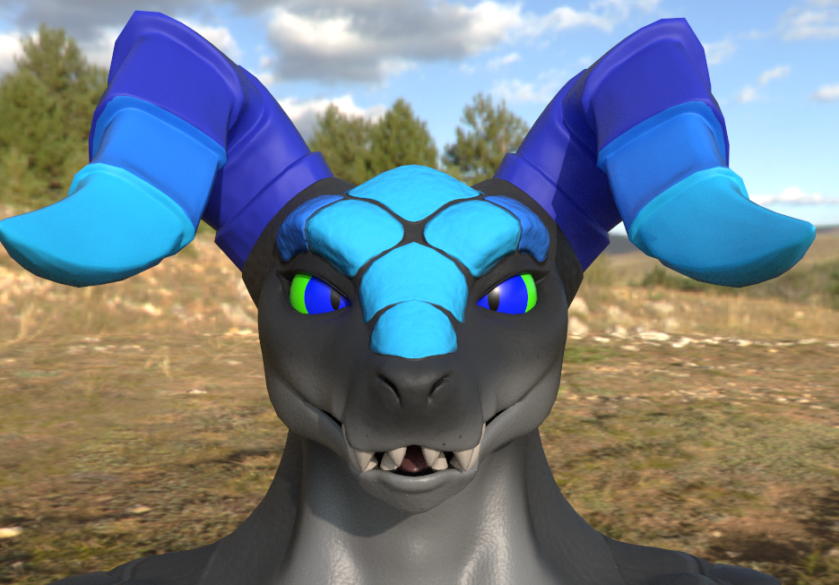 Black Aquamarine Deathclaw (TEXTURE ONLY)