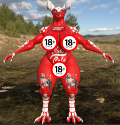 Nuka Cola Deathclaw (TEXTURE ONLY)