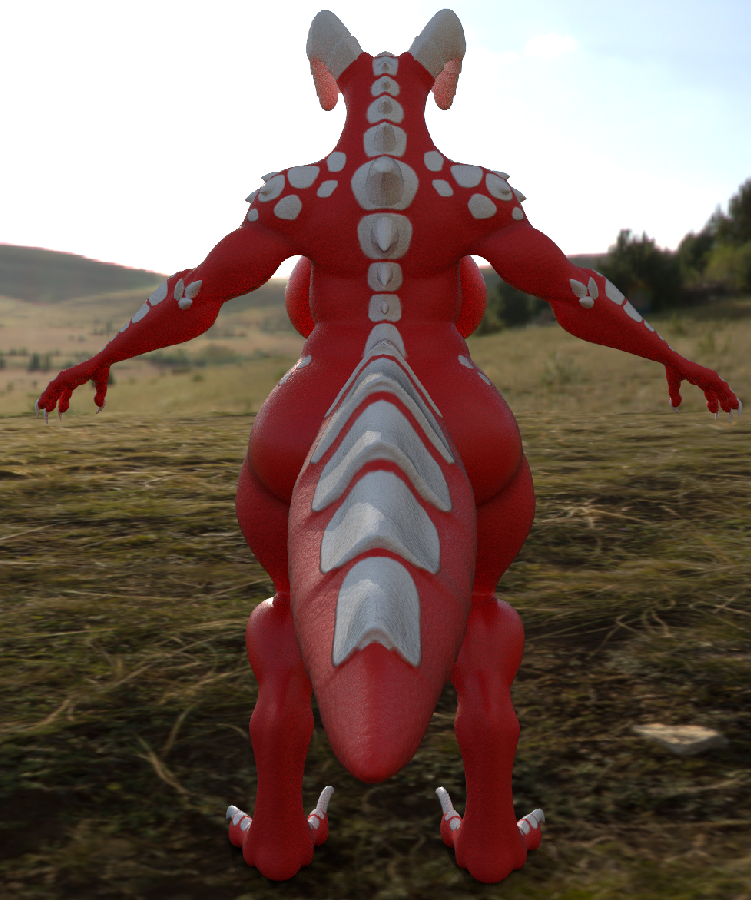 Nuka Cola Deathclaw (TEXTURE ONLY)