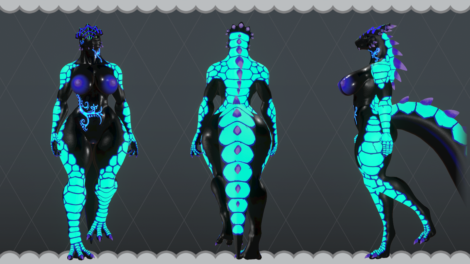 Midnight Saurus (TEXTURE ONLY)