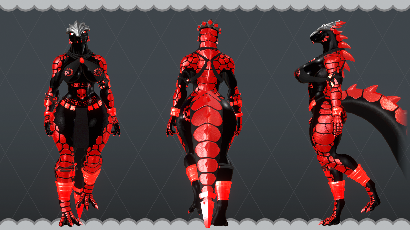 Automaton Saurus (TEXTURE ONLY)