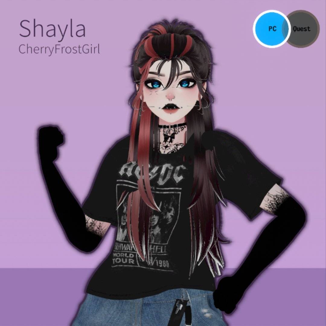 Shayla The Goth Raccoon