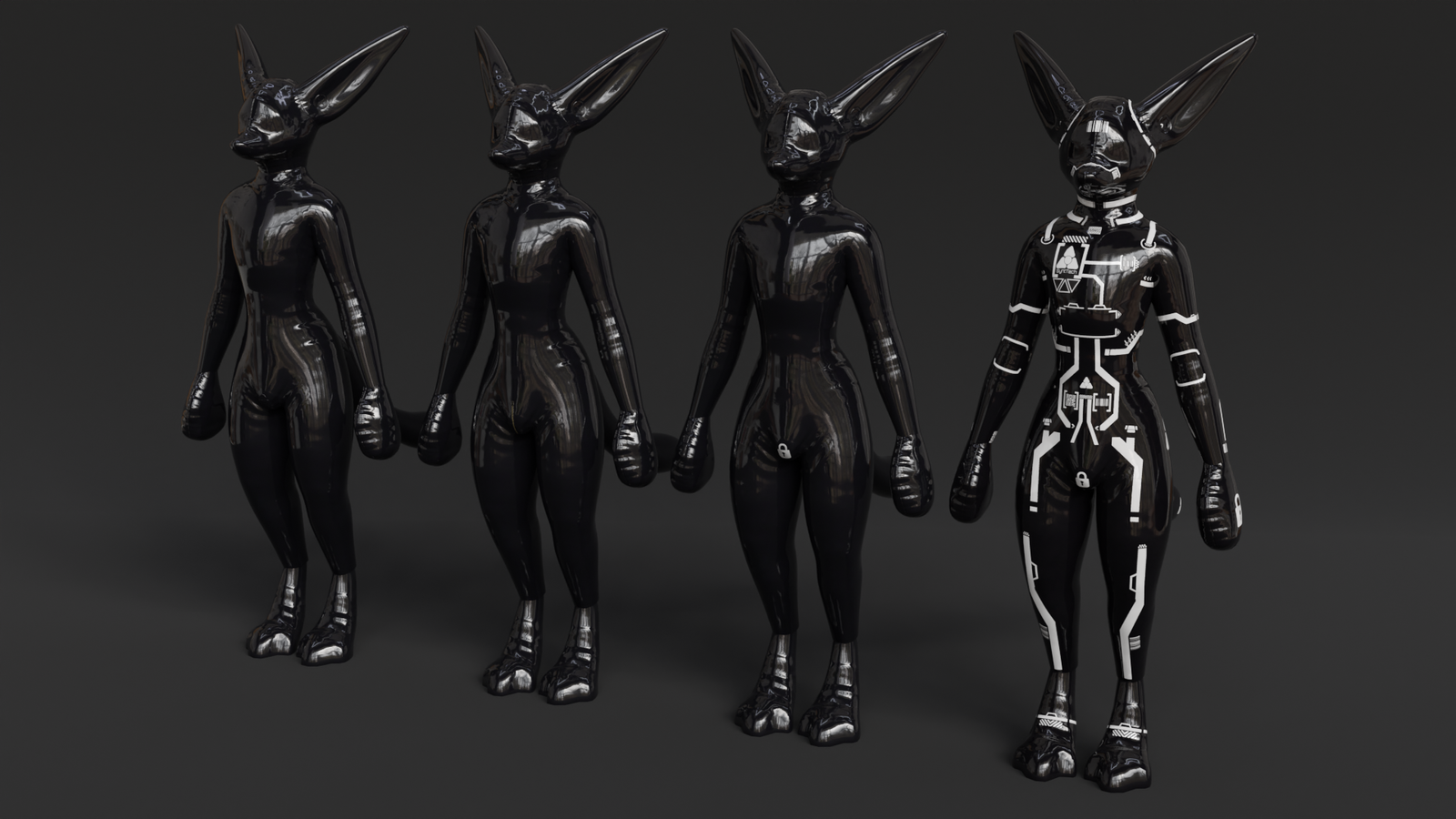 Rexouium Latex Suit (Legacy)