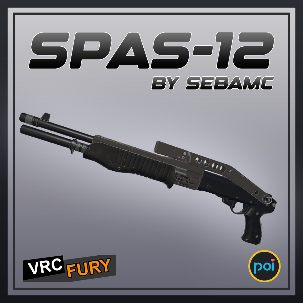 Spas-12 - For VrChat Avatars