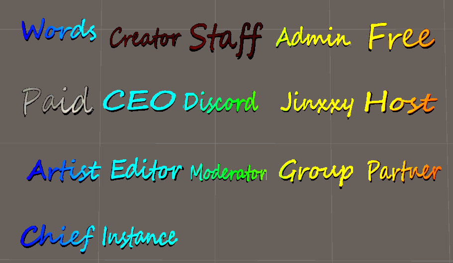 Words of Describing (commercial license)