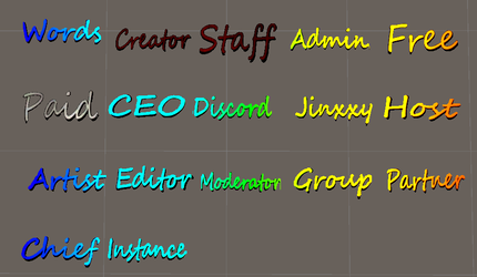 Words of Describing (commercial license)