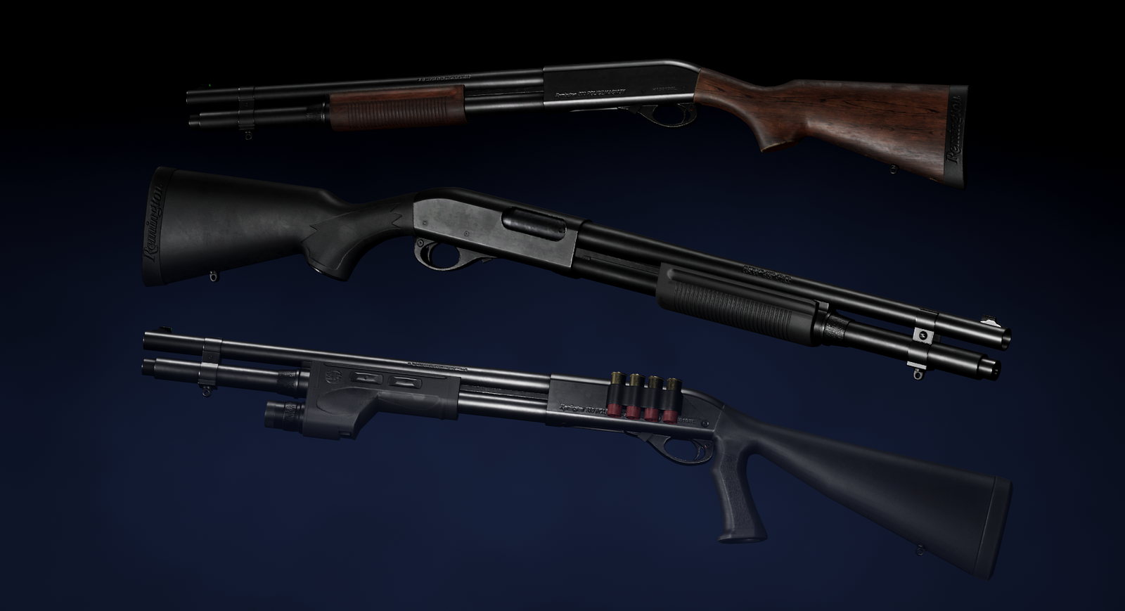 Remington 870 Weapon Prefab