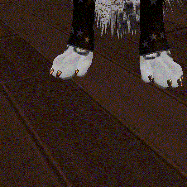 Paw Prints for VRChat