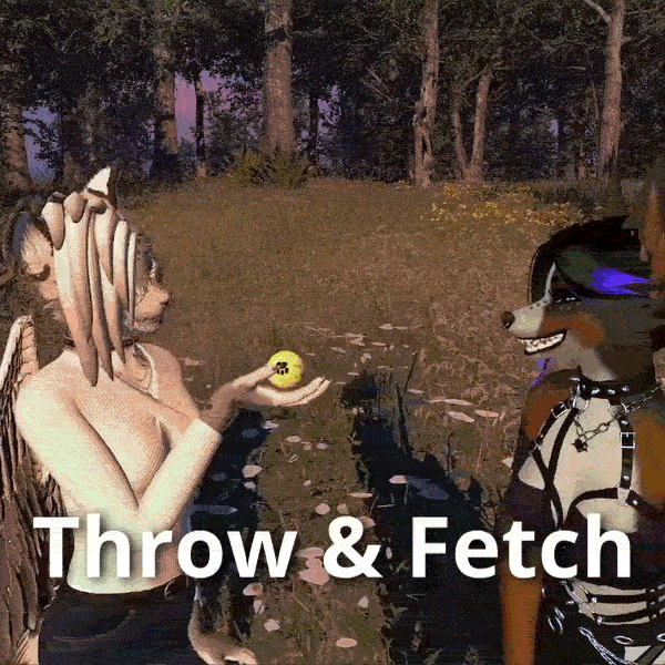 Throw & Fetch System + Assets For VRChat + Halloween Toilet Paper ;3