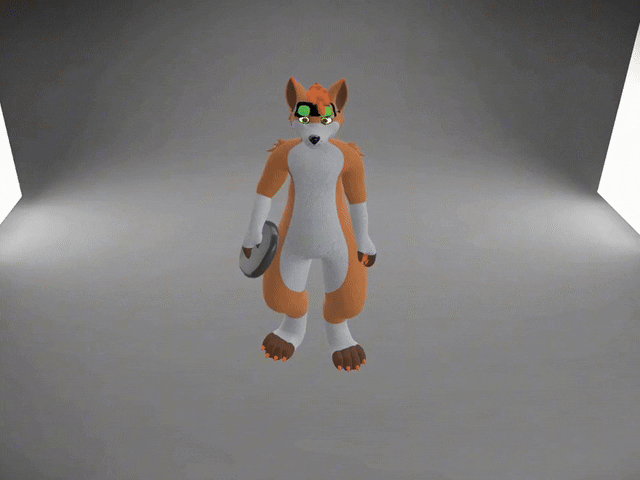 Taenine - Squeaky Canine Avatar (VRChat)