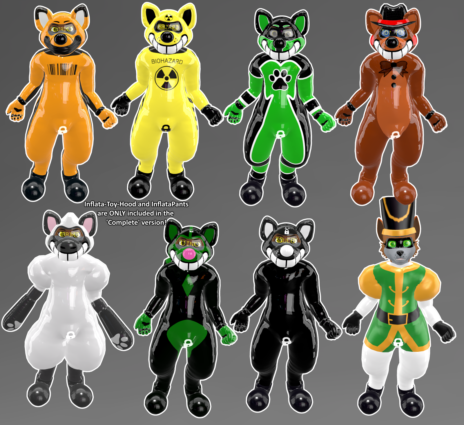Taenine - Squeaky Canine Avatar (VRChat)