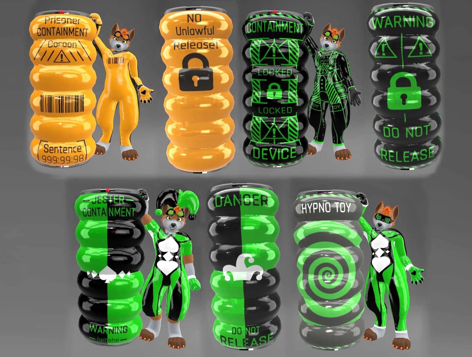 Inflatable Containment Tube (VRChat VRCFury)