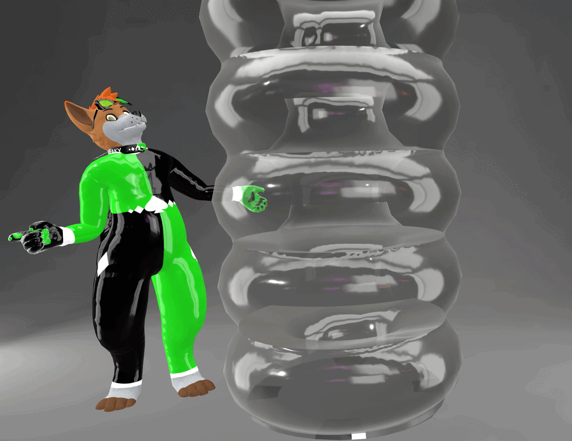 Inflatable Containment Tube (VRChat VRCFury)