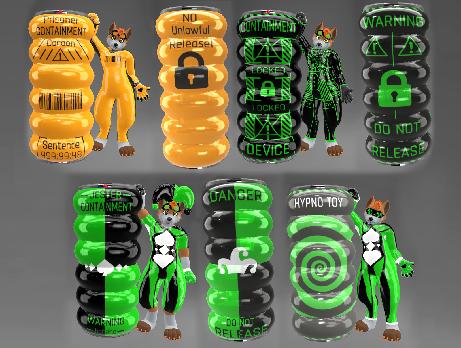 Inflatable Containment Tube (VRChat VRCFury)