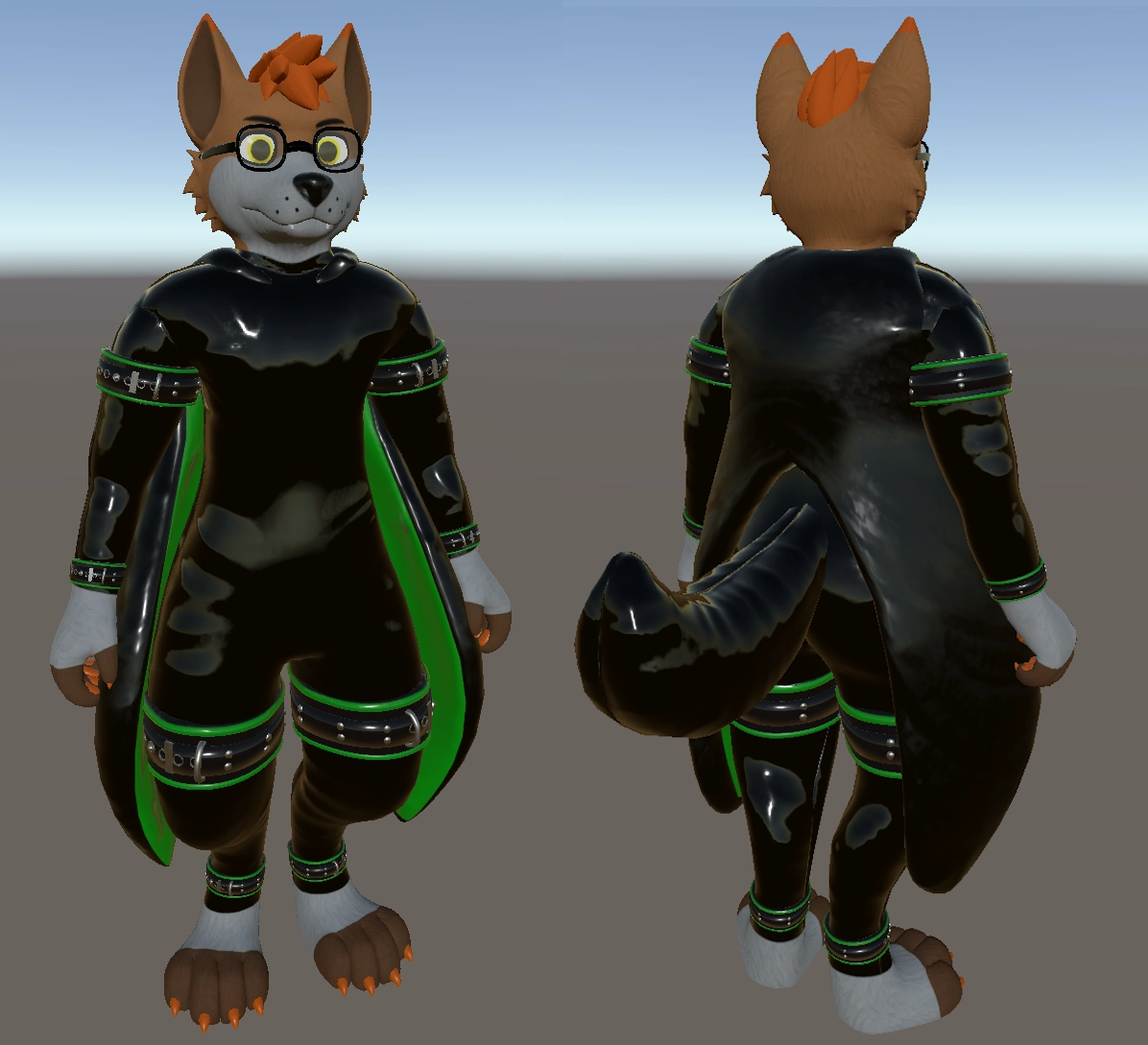 Taenine Accessory Pack - (Gasmask, Glasses, Cuffs, Robe, and More!)