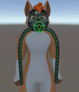 Taenine Accessory Pack - (Gasmask, Glasses, Cuffs, Robe, and More!)