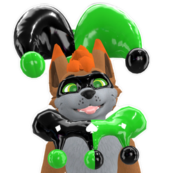 Inflatable Jester Crown/Hat and Collar Pack!