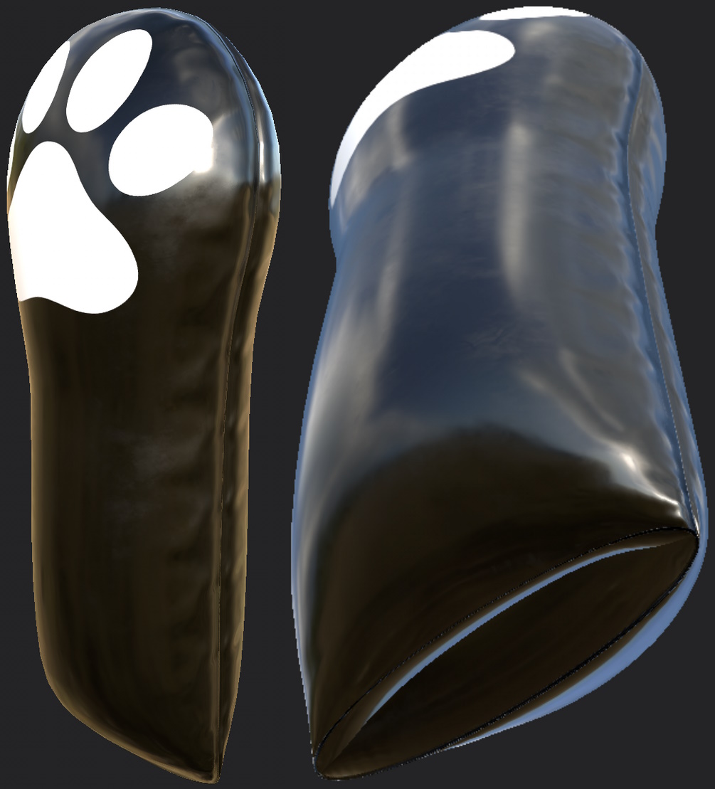Inflatable Bapper Paws / Mittens
