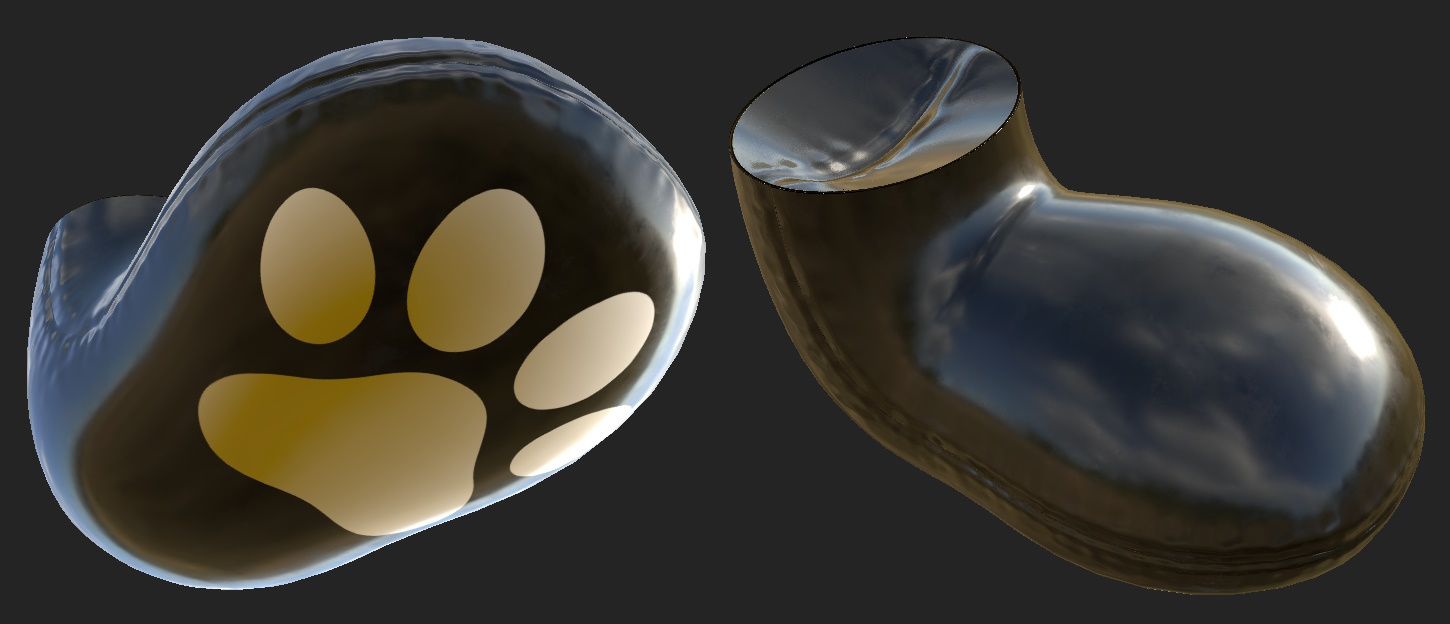 Inflatable Feet Paws