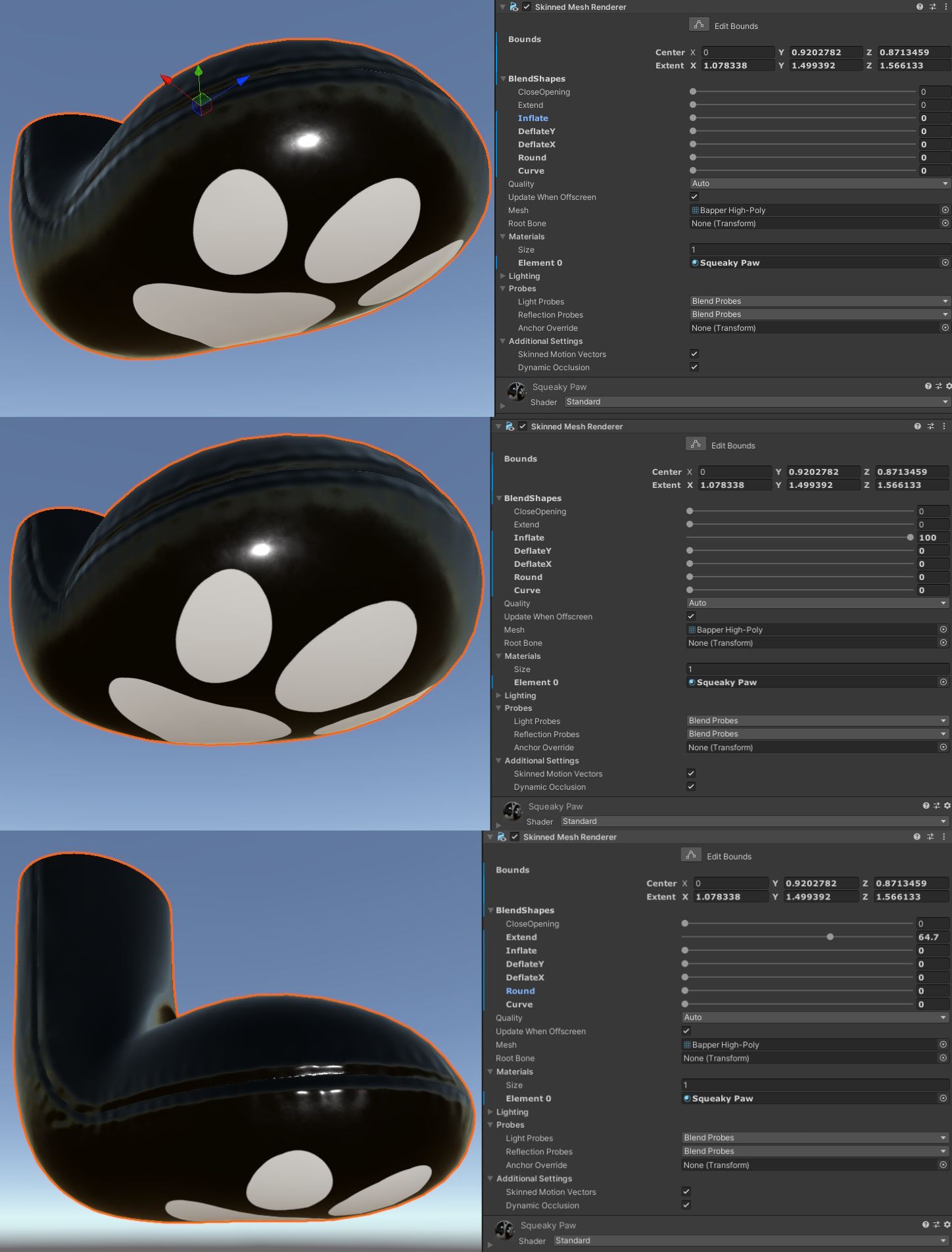 Inflatable Feet Paws